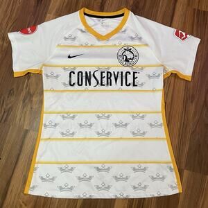 Nike Women’s L Utah Royals FC Home Soccer Jersey White NWSL